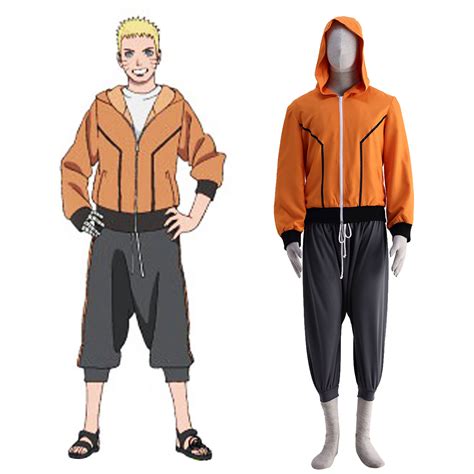 Naruto The Last Naruto 9 Anime Cosplay Costumes Outfit Naruto The Last