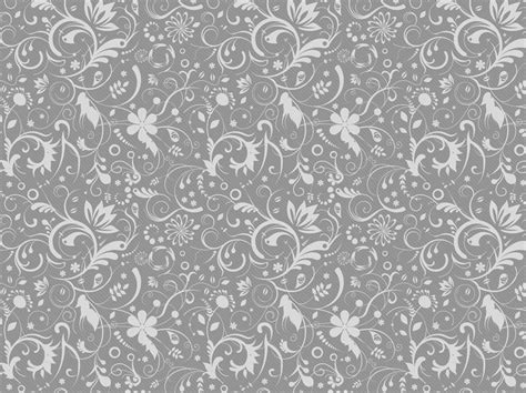 44 Grey Floral Wallpaper Wallpapersafari