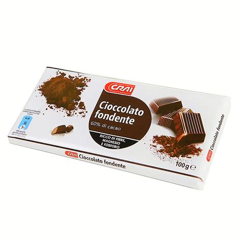 Cioccolato Fondente Crai Gr 100 Prontospesait