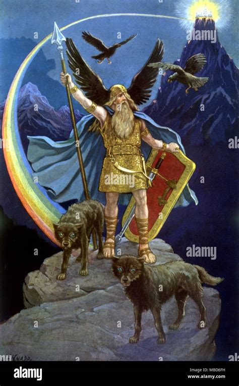 Odin The Scandinavian Father God Copyright 1923 By Manly P Hall