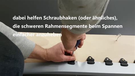 Ein weißes segeltuch hat den vorteil, dass es sehr stabil und reißfest ist, allerdings ist es aber auch lichtdurchlässig. DIY Anleitung Heimkino Beamer Leinwand selber bauen - YouTube