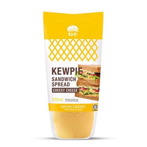 Kewpie Sandwich Spread Cheesy Cheese 310ml