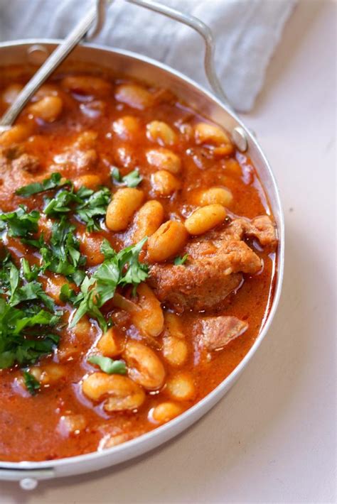 Fasolia With Meat Middle Eastern White Bean Stew