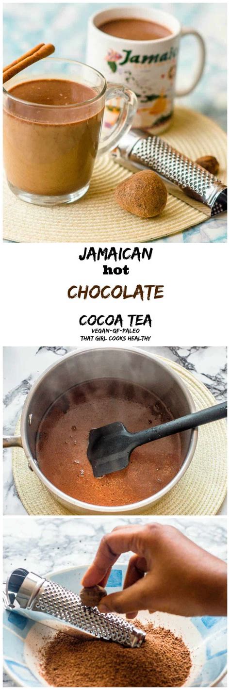 Jamaican Hot Chocolate Cocoa Tea Recipe Hot Chocolate Cocoa Cocoa Tea Hot Chocolate Recipes