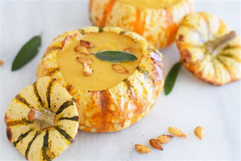 How To Make Mini Pumpkin Soup Bowls