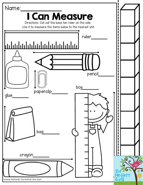 I Can Measure Have Students Use The Measuring Stick To See How Many