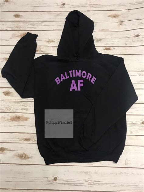 Baltimore AF baltimore ravens baltimore hoodie | Etsy | Hoodies, Hoodie etsy, Baltimore ravens