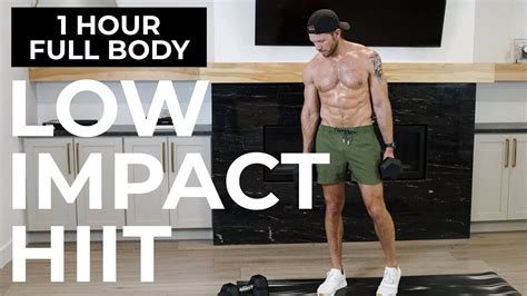 Low Impact Full Body Hiit Workout No Jumping With Weights 6 Week