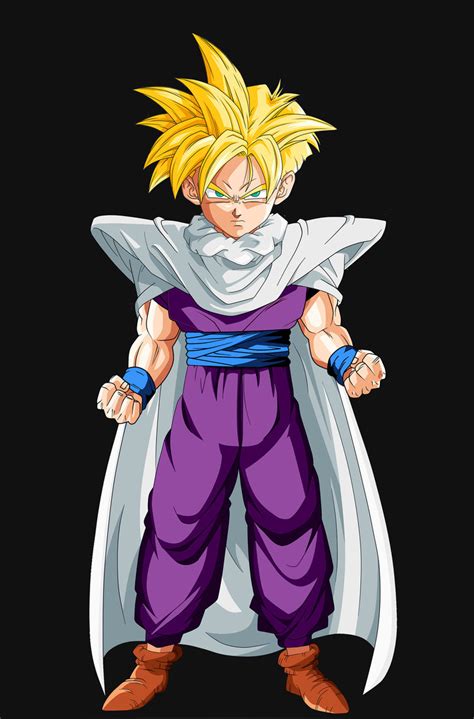 In the case of both. teen gohan super saiyan by Lucho1395 on DeviantArt
