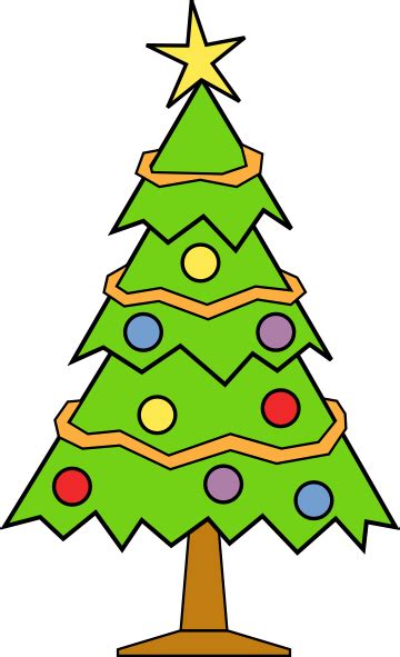 Christmas Tree Clip Art Clipart Best