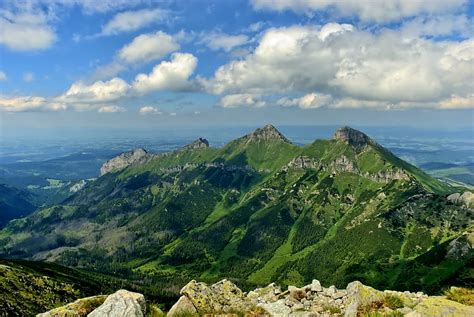 Hd Wallpaper Mountains Tatry Landscape The High Tatras Nature Top