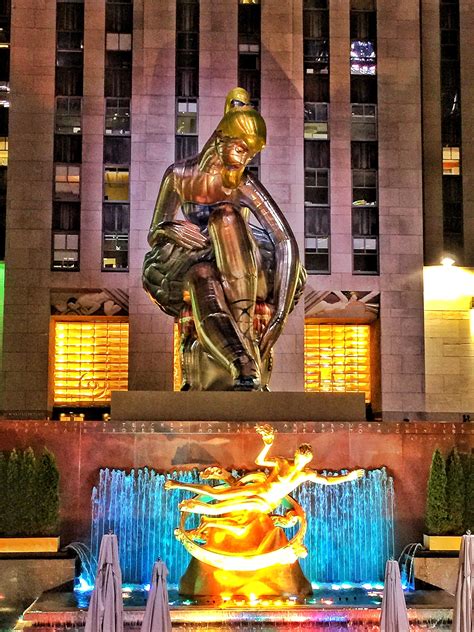 Rockefeller Center Rockefeller Center Statue Of Liberty Landmarks