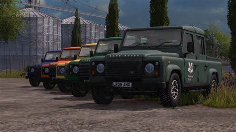 Land Rover Defender 110 V10 Fs17 Farming Simulator 17 Mod Fs 2017 Mod