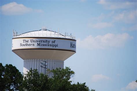 university of southern mississippi golden eagles water tower southern mississippi the