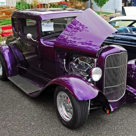 Deep Metallic Purple Hot Rod I Can Picture Riding This Around Town