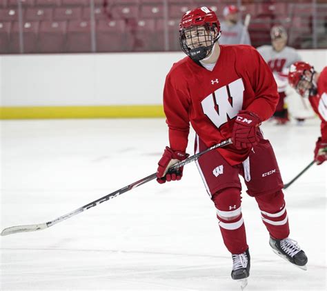 If caufield falls to the flyers at no. Decorated freshman class rides in to push Wisconsin ...