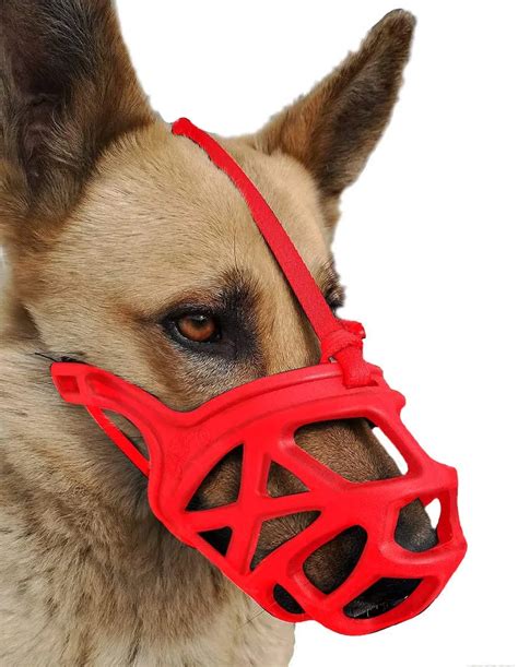 Dog Muzzlebreathable Basket Muzzles For Mediumlarge And X Large Dogs