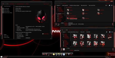 Alienware Red Skin Pack Skin Pack Theme For Windows 10