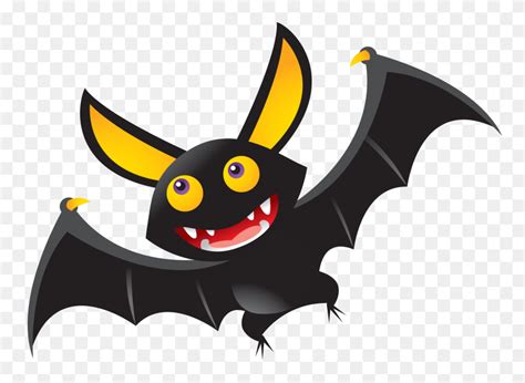 Black Flying Bats Halloween Clip Art Free Halloween Graphic Flying Bats Clipart FlyClipart