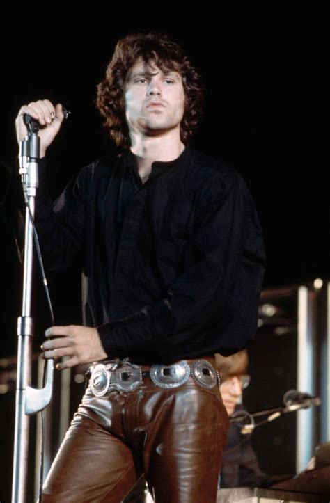 Jim Morrison Of The Doors During A Performance At Eclectic Vibes