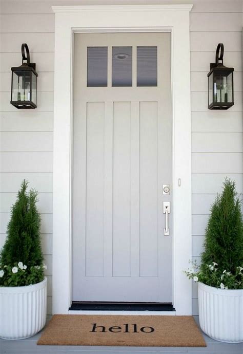 2030 Light Gray Front Door