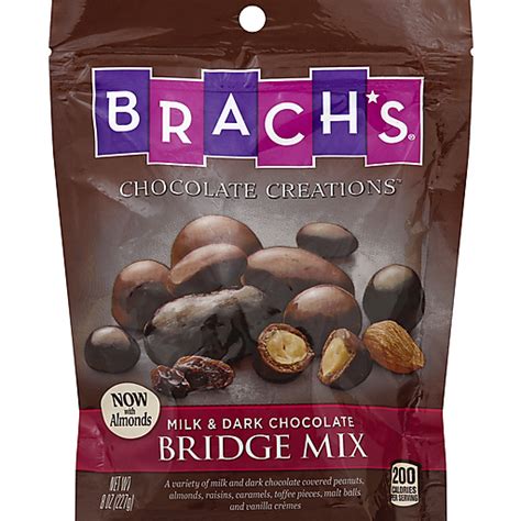 Brachs Chocolate Creations Milk And Dark Chocolate Bridge Mix Pantry