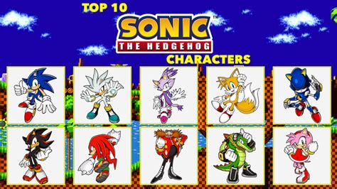 My Top 10 Favorite Sonic Characters By Firemaster92 On Deviantart
