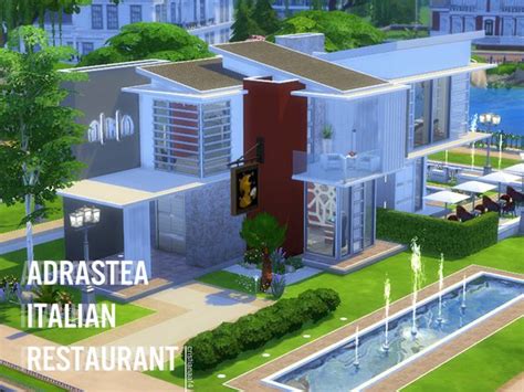Italian Restaurant At Via Sims Sims 4 Updates Vrogue