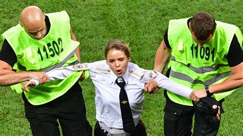 world cup final pitch invader and pussy riot activist feared poisoned football news sky sports