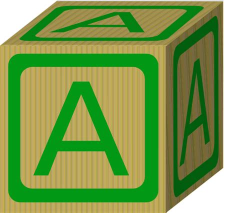 Alphabet Blocks Clipart Free Printable Images For Learning The Abcs