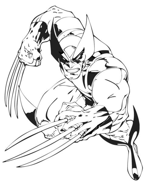 Download and print these wolverine coloring pages for free. X Men Coloring Pages - GetColoringPages.com