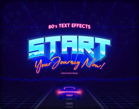 80s Retro Text Effects Vol 2 Preview Artofit