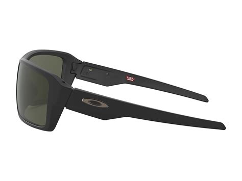 Official Oakley Standard Issue Double Edge Dark Grey Lenses Matte Black Frame Sunglasses Oakley