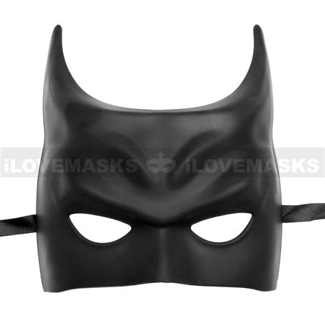 Batman Halloween Masquerade Half Face Mask Black