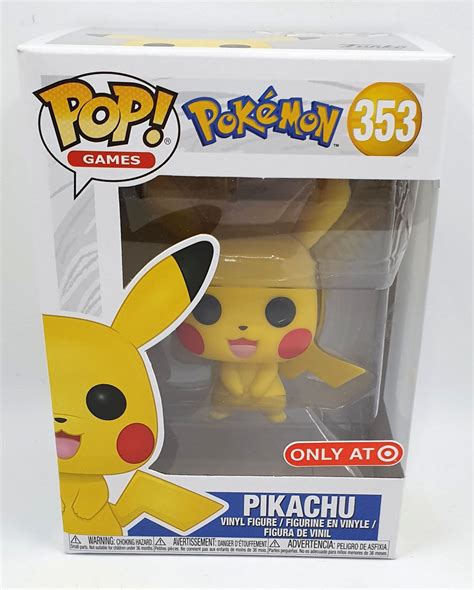 Funko Pop Games Pokemon 353 Pikachu Target Exclusive Import New