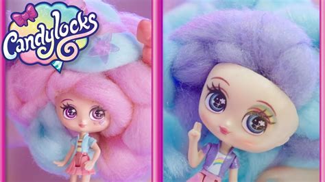 Candylocks Cotton Candy Hair Dolls Series 1 30 Youtube