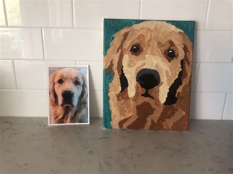 Turn Your Photo Into Art With A Custom Paint By Numbers Pet Portrait Kit