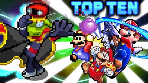 Top Ten Super Mario Games Youtube