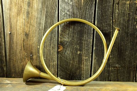 Vintage Brass Fox Huntsman Horn Etsy Brass Fox Vintage Brass Brass