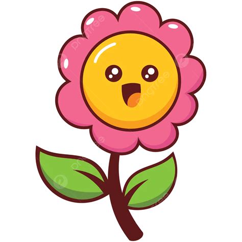 Happy Flower Vector Happy Flower Flowers Png And Vector With