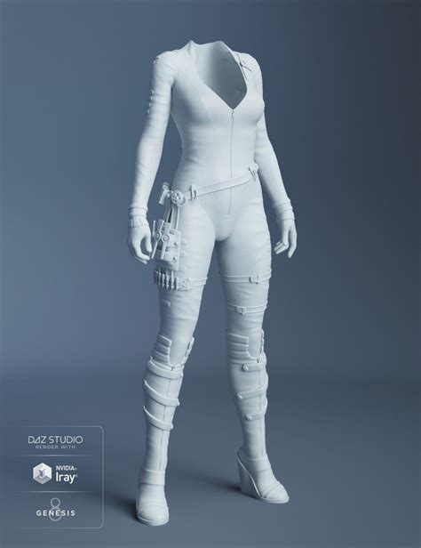 stealth siren outfit for genesis 8 female s 3d models and 3d software by daz 3d superhero