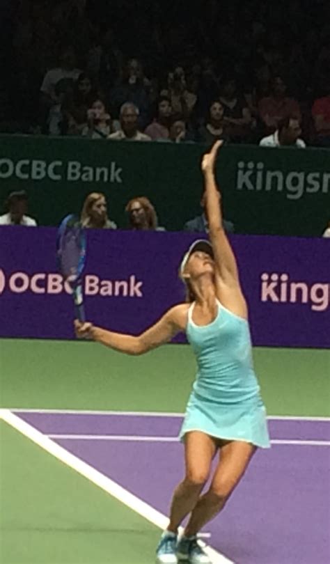 Maria Sharapova Wta Finals Singapore 2015 Day 1 Singapore Tennis Lessons