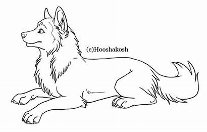 Wolf Lineart Paint Ms Friendly Drawing Wolves