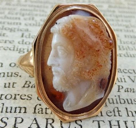 Eighteenth Century Cameo Of The Roman Emperor Commodus Who Like