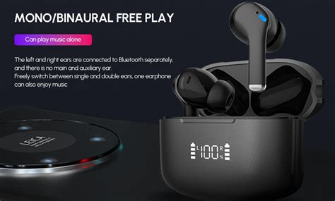 Up To 85 Off On True Wireless Earbuds Bluetoo Groupon Goods