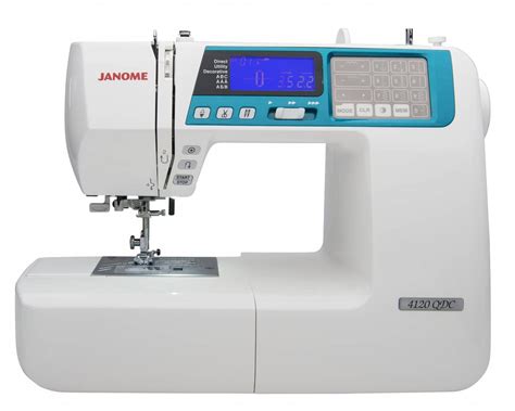 Janome 4120qdc Computerized Sewing Machine New 2020 Tan Color Whard