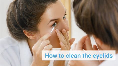 How To Clean The Eyelids For Blepharitis Treatment Youtube