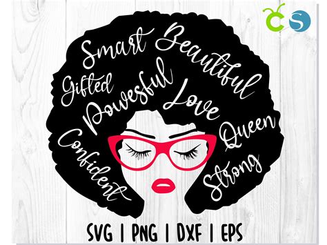 Black Woman Svg Downloadable Free African American Svg Files 188 Svg