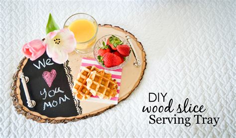 Check spelling or type a new query. DIY Wood Slice Serving Tray - Project Nursery