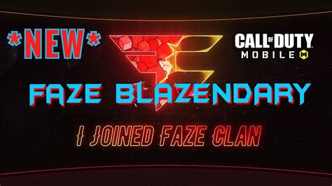 I Joined Faze Clan Call Of Duty Mobile Youtube